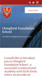 Mobile Screenshot of chingfordfoundation.org